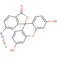 18861-78-4 Fluorescein 6-isothiocyanate chemical structure