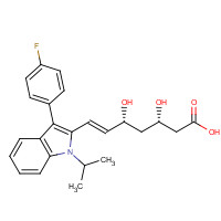 93957-54-1 Fluvastatin chemical structure