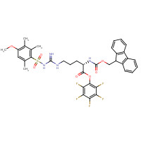 130397-19-2 FMOC-ARG(MTR)-OPFP chemical structure