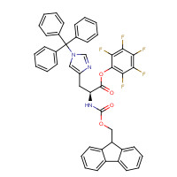 109434-24-4 N-Fmoc-N'-Trityl-L-histidine pentafluorophenyl ester chemical structure