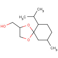 63187-91-7 Menthone 1,2-glycerol ketal chemical structure