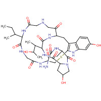 13567-11-8 GAMMA-AMANITIN chemical structure
