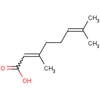459-80-3 GERANIC ACID chemical structure