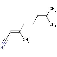 5585-39-7 (E)-3,7-Dimethyl-2,6-octadienenitrile chemical structure