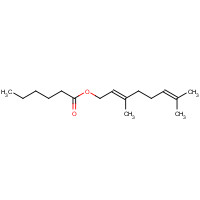 10032-02-7 GERANYL CAPROATE chemical structure