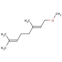 2565-82-4 (E)-1-methoxy-3,7-dimethylocta-2,6-diene chemical structure