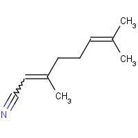 5146-66-7 3,7-Dimethyl-2,6-octadienenitrile chemical structure