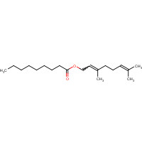 68039-29-2 GERANYL PELARGONATE chemical structure
