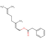 102-22-7 GERANYL PHENYLACETATE chemical structure