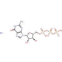 56001-37-7 Guanosine-5'-triphosphoric aicd disodium salt chemical structure