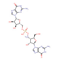 97403-87-7 Guanosine,guanylyl-(3'->5')-,monoammonium salt chemical structure