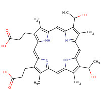 14459-29-1 HEMATOPORPHYRIN chemical structure