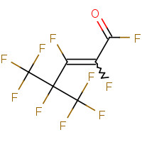 88022-48-4 2,3,4,5,5,5-HEXAFLUORO-4-TRIFLUOROMETHYL-2-PENTENOYL FLUORIDE chemical structure