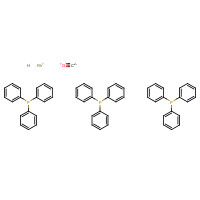 17185-29-4 Carbonyltris(triphenylphosphine)rhodium(I) hydride chemical structure