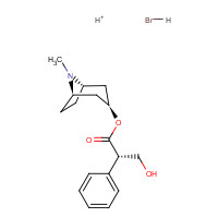 306-03-6 HYOSCYAMINE HYDROBROMIDE chemical structure