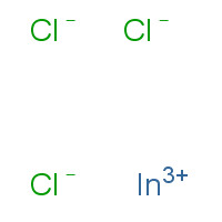 10025-82-8 Indium chloride chemical structure
