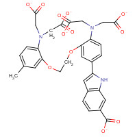 132319-56-3 INDO 1 PENTAPOTASSIUM SALT chemical structure