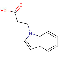 830-96-6 3-Indolepropionic acid chemical structure