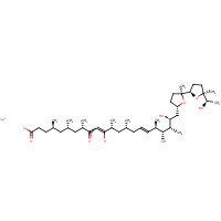 56092-82-1 IONOMYCIN CALCIUM SALT chemical structure