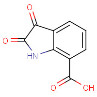 25128-35-2 2,3-DIOXOINDOLINE-7-CARBOXYLIC ACID chemical structure