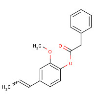 120-24-1 ISOEUGENYL PHENYLACETATE chemical structure