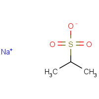 5399-58-6 2-PROPANESULFONIC ACID SODIUM SALT chemical structure
