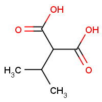 601-79-6 Isopropylmalonic acid chemical structure