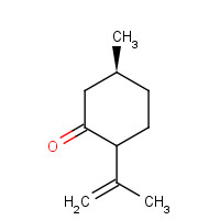 29606-79-9 trans-5-methyl-2-(1-methylvinyl)cyclohexan-1-one chemical structure