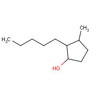 76649-20-2 3-methyl-2-pentylcyclopentan-1-ol chemical structure