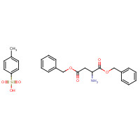 2886-33-1 L-Aspartic acid dibenzyl ester 4-toluenesulfonate chemical structure