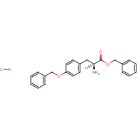 52142-01-5 O-Benzyl-L-tyrosine benzyl ester hydrochloride chemical structure