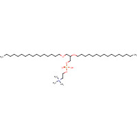 36314-47-3 1,2-DIHEXADECYL-SN-GLYCERO-3-PHOSPHOCHOLINE DIHYDRATE chemical structure
