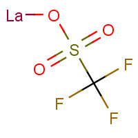 52093-26-2 LANTHANUM TRIFLUOROMETHANESULFONATE chemical structure