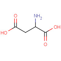 56-84-8 L-Aspartic acid chemical structure