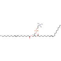 56782-46-8 1,2-DI[TRANS-9-OCTADECENOYL]-SN-GLYCERO-3-PHOSPHOCHOLINE chemical structure