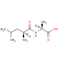 7298-84-2 L-LEUCYL-L-ALANINE chemical structure