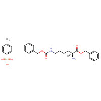 16964-83-3 N-Benzyloxycarbonyl-L-lysine benzyl ester p-toluenesulfonate chemical structure
