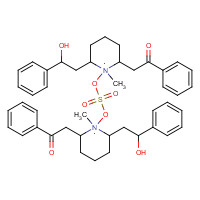 97 LOBELINE SULFATE chemical structure