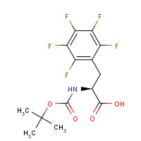 34702-60-8 BOC-L-PENTAFLUOROPHENYLALANINE chemical structure