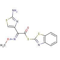 80756-85-0 S-2-Benzothiazolyl 2-amino-alpha-(methoxyimino)-4-thiazolethiolacetate chemical structure
