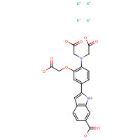 132299-21-9 INDO 1 TETRAPOTASSIUM SALT chemical structure