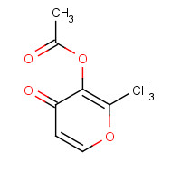 28787-36-2 Maltol acetate chemical structure