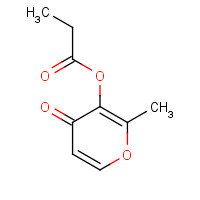68555-63-5 Maltol propionate chemical structure
