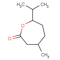 499-54-7 7-isopropyl-4-methyloxepan-2-one chemical structure