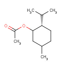 16409-45-3 L-MENTHYL ACETATE chemical structure