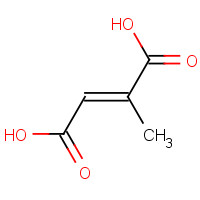 498-24-8 Mesaconic acid chemical structure