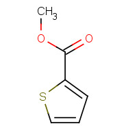 5380-42-7 METHYL THIOPHENE-2-CARBOXYLATE chemical structure