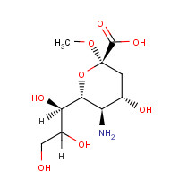 56144-08-2 METHYL BETA-NEURAMINIC ACID chemical structure
