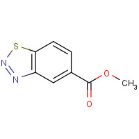 23616-15-1 METHYL 1,2,3-BENZOTHIADIAZOLE-5-CARBOXYLATE chemical structure