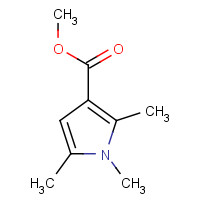 14186-50-6 METHYL 1,2,5-TRIMETHYL-1H-PYRROLE-3-CARBOXYLATE chemical structure